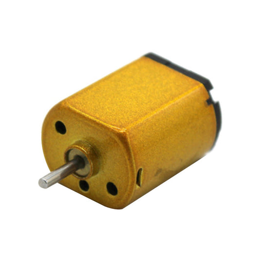 030 DC 3.7V Carbon Brush High Speed Micro motor Professional Grade Yellow