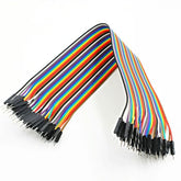 20 cm 40-pin Male-to-Male Jumper Wires (Pack of 2)
