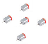130 Micro DC Toy Motor - Small Single Shaft High RPM 3V-6V DIY (29x20x15mm) - (Pack of 5)