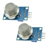 MQ2 Flammable Gas and Smoke Sensor Module for Arduino Diy Starter Kit (Pack of 2)