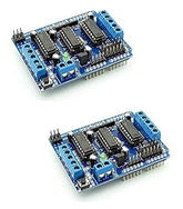 L293D Motor Driver Shield For Microcontrollers - 4 Channel Driver - Pack Of 2