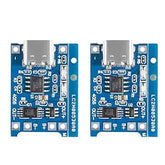 TP4056 Type-C 5V 1A Li-Ion Battery Charging Module – Pack of 2