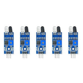 IR Infrared Reflective Photoelectric Sensor Module (Pack of 5)