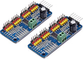 PCA9685 16 Channel Servo Motor Driver(Soldered)- (Pack of 2)