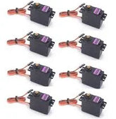 MG996R Metal Gear Servo Motor - 180 Degree (Pack of 8)