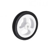 White 3PI miniQ Car Wheel Tyre 34mm for N20 Motor