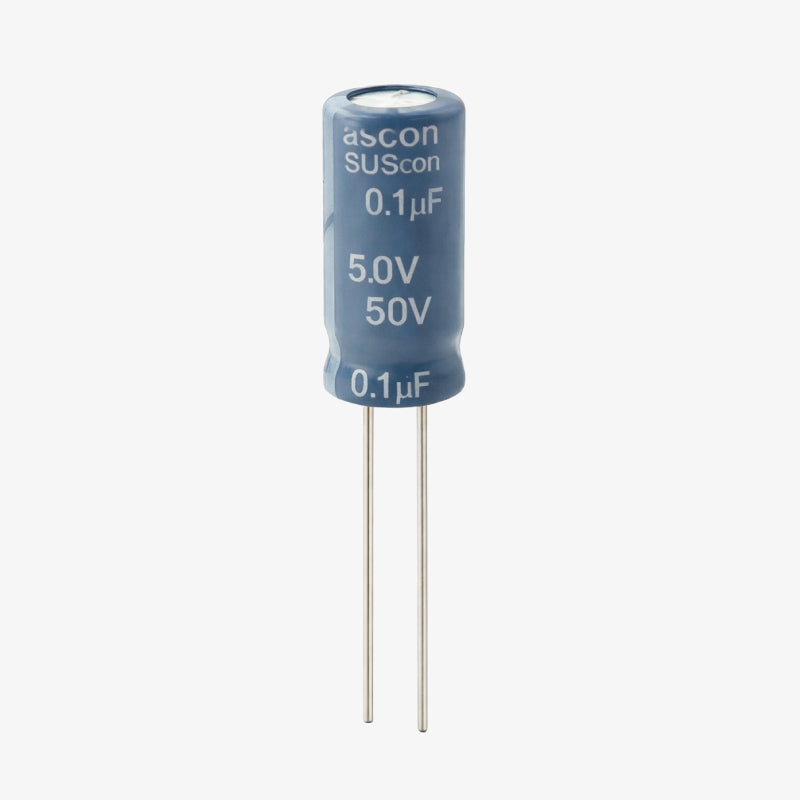 0.1uF 50V Aluminum Radial Electrolytic Capacitor