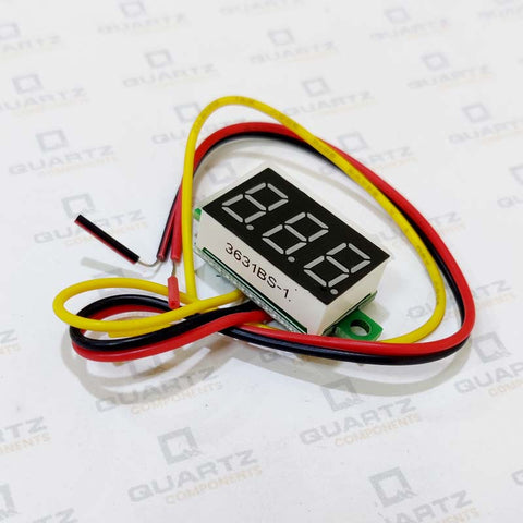 0.36 Inch 4.5-30V Three Wire DC Voltmeter
