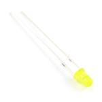 3mm Round DIP Yellow LED