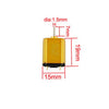 030 DC 3.7V Carbon Brush High Speed Micro motor Professional Grade Yellow