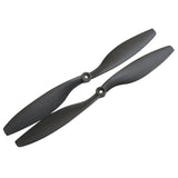 10x4.5 inch - 1045/1045R CW CCW Propeller Pair for Quadcopter (Black)