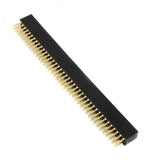 2x40 1.27mm Pitch Pin Female Double Row Header Berg Strip