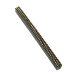 2x40 1.27mm Pitch Pin Female Double Row Header Berg Strip