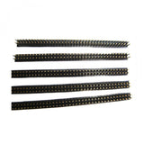2x40 1.27mm Pitch Pin Male Double Row Header Berg Strip