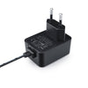 ROBODIUM 12V 1A DC Power Supply Adapter, SMPS Based, 100-240V AC Input, Center Positive, Regulated Output, Short Circuit Protection, for CCTV, Routers, LED Strips