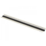1x40 Pin 2.54mm Pitch Male Berg Strip (Right Angle) - Break Away Header (Pack of 5)