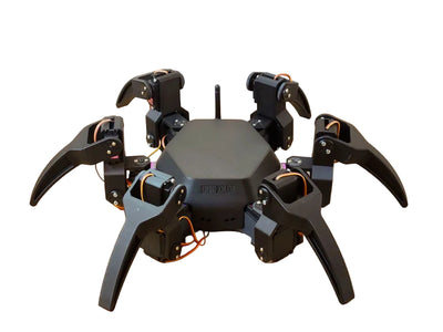 3D Printed Hexapod Spider Robot – Servo-Driven Walking Robot Kit for Makers, STEM Projects, and Robotics Learning