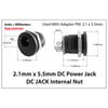 2.1 x 5.5mm DC Power Jack Socket Female - Panel Mount