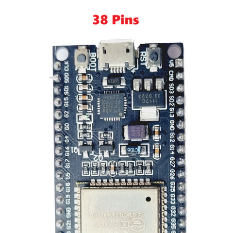 ESP32 Development Board (38 Pin) with WiFi + Bluetooth
