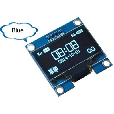 1.3 Inch I2C IIC OLED 4 pin LCD Module 4pin (with VCC GND)-Blue