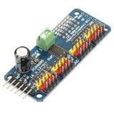 PCA9685 16 Channel Servo Motor Driver(Soldered)- (Pack of 2)