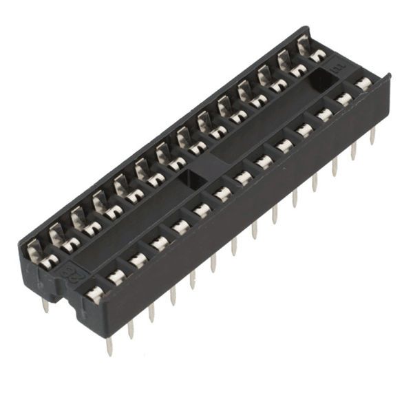 28 Pin Narrow DIP IC Socket Base