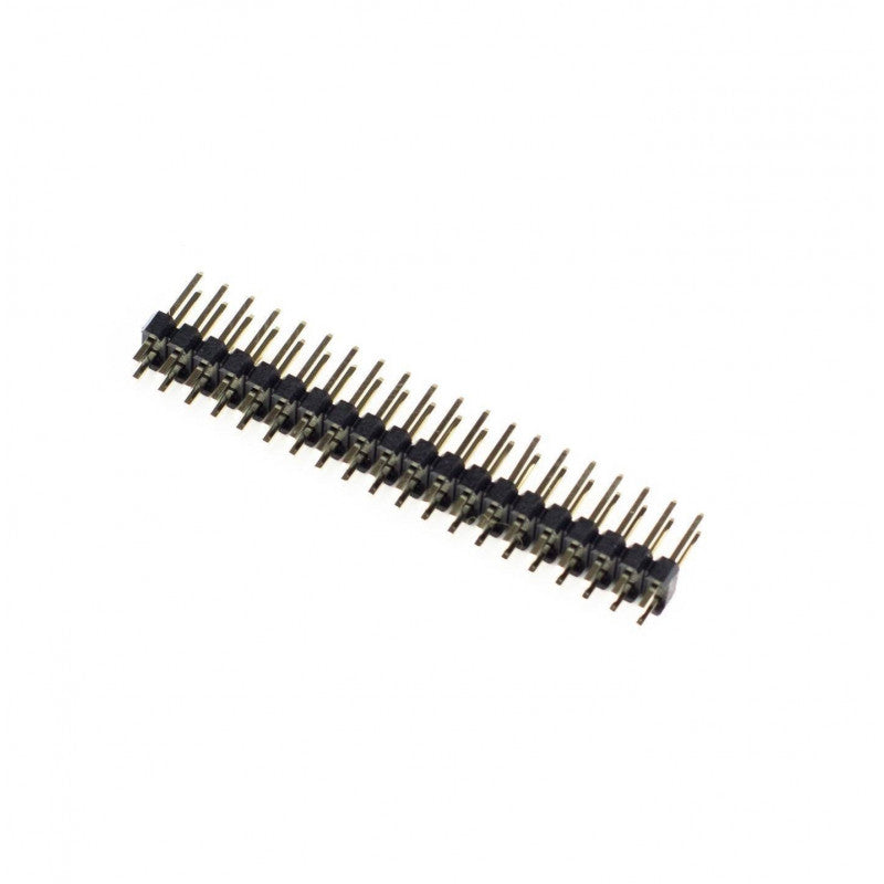 2x20 Pin 2.54mm Pitch Male Berg Strip - Break Away Header - Straight