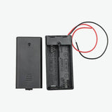2xAA Battery Holder with Cover and ON/OFF Switch (Pack of 2)