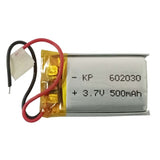 3.7V 500mAH (Lithium Polymer) Lipo Rechargeable Battery Model KP-502535