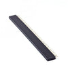 1x40 Pin 2.54mm Pitch Female Berg Strip Connector - Break Away Header - Straight