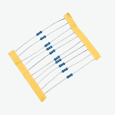 220 Ohm 1/4 Watt Resistor with 1% Tolerance (Pack of 10)