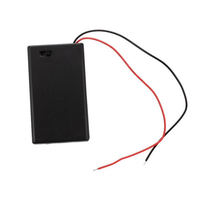 3 x AAA Battery Holder with cover and On/Off Switch