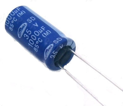 1000uF 35V Electrolytic Capacitor