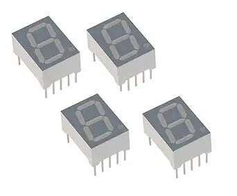 7 Segment Led Display (Common Cathode)-(Pack of 4)