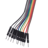 10-Pin Alligator Clip to Male Jumper Wire for Test Lead (20 cm)