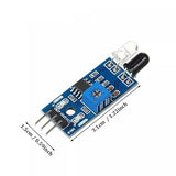 IR Infrared Reflective Photoelectric Sensor Module (Pack of 5)