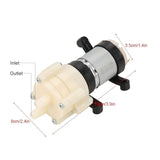R385 6-12V DC Diaphragm Based Mini Aquarium Water Pump (Pack of 2)