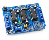 L293D Motor Driver Shield For Microcontrollers - 4 Channel Driver - Pack Of 2