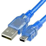 USB 2.0 A to USB 2.0 Mini B Cable for Arduino Nano, 30cm (Pack of 2)