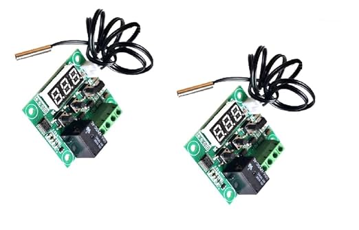 W1209 Digital Temperature Controller Thermostat Module - (Pack of 2)