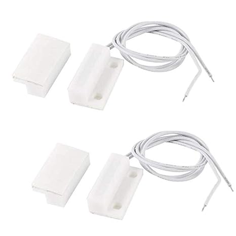 MC-38 Wired Magnetic House Security Alarm Sensor for Door and Windows-(Pack of 2)