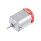 130 Micro DC Toy Motor - Small Single Shaft High RPM 3V-6V DIY (29x20x15mm) - (Pack of 5)