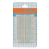 ROBODIUM Half Size Solderless Breadboard, 400 Tie Points, 300 Double Strip Points, 100 Power Lane Points, 2.54mm Hole Spacing, 0.8mm Wire Compatible