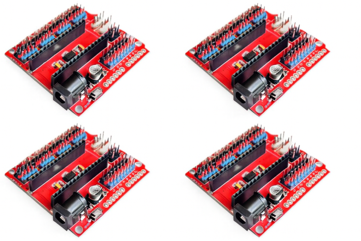 Nano 328P Expansion Adapter Breakout Board IO Shield (Pack of 4)