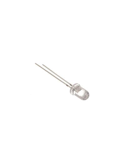 5mm white LED  - 5 Pieces Pack