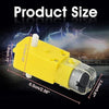 200 RPM BO Motor Straight Single Shaft (Pack of 4)