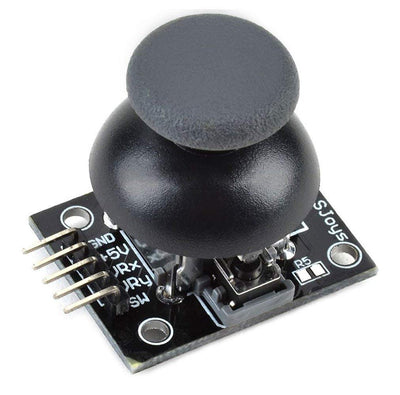 ROBODIUM Dual Axis XY Joystick Module, 5V Operating Voltage, 40x27x15mm, 10g Weight, 2.54mm Pin Interface