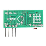 315MHz RF Transmitter Receiver Module Wireless Link Kit For Arduino (Pack of 2)