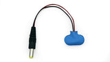 9V Battery Snap Cap with Male DC Jack Connector (Pack of 10)