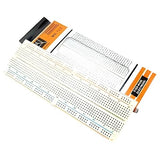 Solderless Breadboard 830 Tie Points MB102 (Pack Of 2)